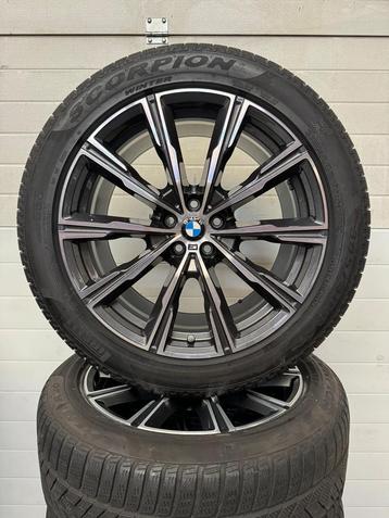 20’’ BMW X5 X6 G05 G06 VELGEN WINTERBANDEN ORIG SET TPMS 740 disponible aux enchères