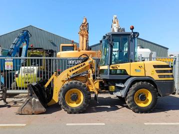 Yanmar V 70 S atlas AR75S shovel wiellader roterende mast, Chargeuse sur pneus ou Chouleur