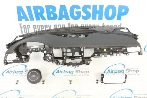 Airbag kit - Tableau de bord cuir noir 3 branche Audi A8 D4, Auto-onderdelen, Dashboard en Schakelaars, Gebruikt, Ophalen of Verzenden