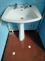 évier sur colonne, Bricolage & Construction, Sanitaire, Enlèvement, Utilisé, Lavabo