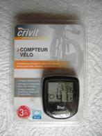 'Crivit' - Compteur De Vélo (avec fil), Vélos & Vélomoteurs, Enlèvement ou Envoi, Étanche, Neuf