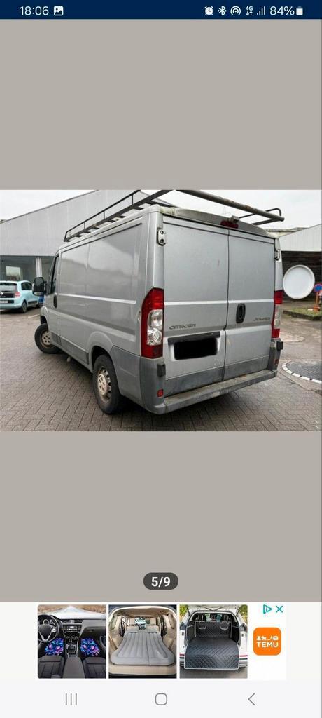 Citroën Jumper, Auto's, Bestelwagens en Lichte vracht, Particulier, Achteruitrijcamera, Parkeercamera, Citroën, Elektrisch, Ophalen
