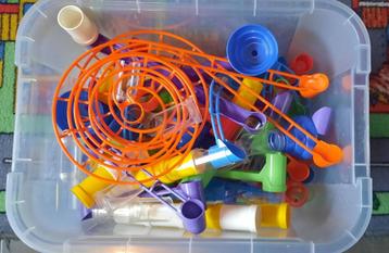 Knikkerbaan, Kinderen en Baby's, Speelgoed | Bouwstenen, Ophalen, Gebruikt