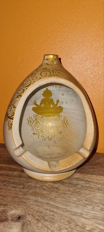 Cendrier ceramique cheminée orientale Bouddha 
