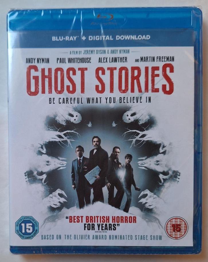 Ghost Stories (Nyman/Freeman) neuf sous blister, Cd's en Dvd's, Blu-ray, Nieuw in verpakking, Horror, Ophalen of Verzenden