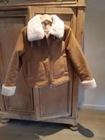 Bruine jas met pels, Kinderen en Baby's, Ophalen of Verzenden, Jas, Zo goed als nieuw, H&M