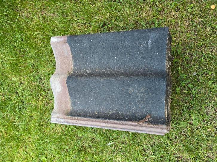 Betonnen dakpannen, Doe-het-zelf en Bouw, Dakpannen en Dakbedekking, Gebruikt, Dakpannen, Ophalen