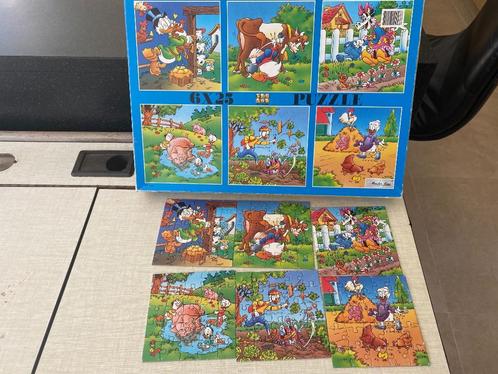6 puzzels van Donald Duck en zijn vrienden van 25 stuks, Enfants & Bébés, Jouets | Puzzles pour enfants, Utilisé, 2 à 4 ans, 10 à 50 pièces