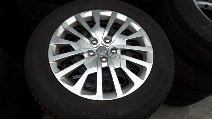 KIT HIVER PEUGEOT 3008 Original + 215/65/17 Continental, Auto-onderdelen, Banden en Velgen, Banden en Velgen, Winterbanden, 17 inch