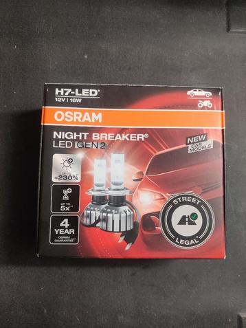 Lot Osram Night breaker led H7 Gen 2 + modules + adaptateurs beschikbaar voor biedingen