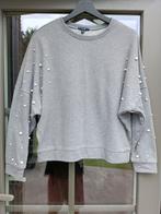 Kiabi grijze trui met parels, Ophalen of Verzenden, Gedragen, Grijs