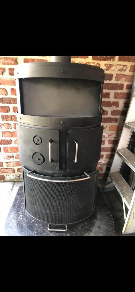 Houtkachel RAIS, Huis en Inrichting, Kachels, Gebruikt, Vrijstaand, Houtkachel, Hout, Ophalen