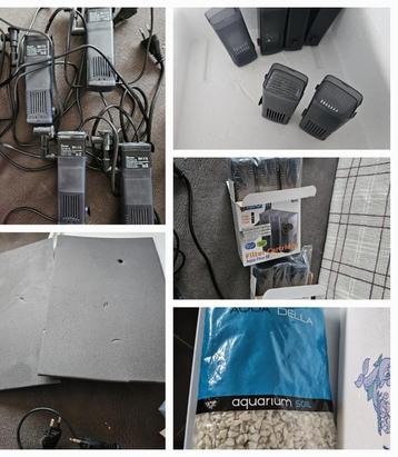 Superfish Aqua flow filters matje grind  beschikbaar voor biedingen