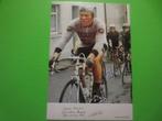 wielerkaart 1973 team peugeot ronald de witte signe, Sport en Fitness, Wielrennen, Verzenden, Zo goed als nieuw