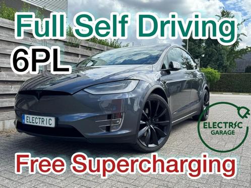 Model X Long Range *6PL* Free Supercharge* FSD, Auto's, Tesla, Bedrijf, Te koop, Model X, ABS, Achteruitrijcamera, Adaptieve lichten