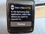 samsung gear s2 Neo, Handtassen en Accessoires, Smartwatches, Gebruikt, Zwart, Ophalen of Verzenden, Hoogte