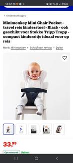 Minimonkey Mini Chair Pocket - travel reis kinderstoel, Enlèvement, Comme neuf