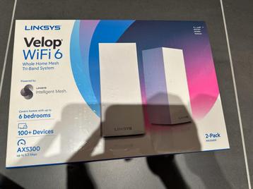 Wifi Linksys 2 x velop ax5300 nieuw in doos!