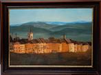 Mooi Olieverf schilderij op doek en gesigneerd. ITALY, Antiek en Kunst, Kunst | Schilderijen | Klassiek, Ophalen of Verzenden