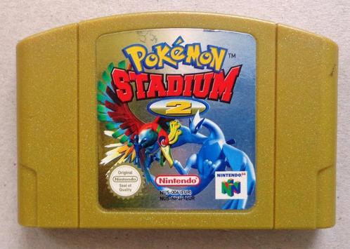 Pokemon Stadium 2 voor de Nintendo 64, Consoles de jeu & Jeux vidéo, Jeux | Nintendo 64, Utilisé, Enlèvement ou Envoi
