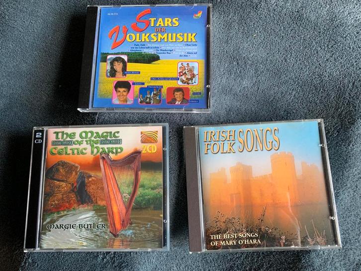 Celtic / Irish / Volksmuziek. Verschillende prijs zie foto's, Cd's en Dvd's, Cd's | Instrumentaal, Zo goed als nieuw, Ophalen