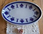 Grote vintage ovale schaal Boch Baltic, 37 cm, Huis en Inrichting, Keuken | Servies, Ophalen of Verzenden, Overige stijlen, Aardewerk