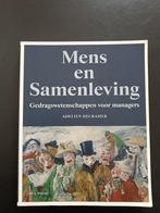 Mens en samenleving van Adelien Decramer, Ophalen of Verzenden, Zo goed als nieuw