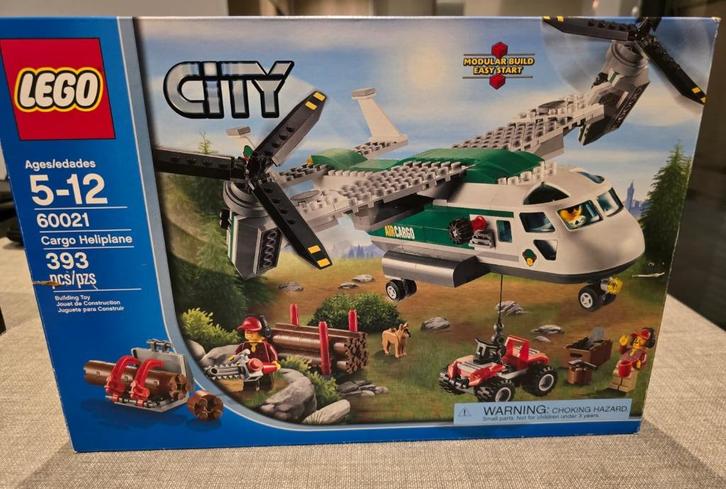 LEGO City 60021 - Vrachtvliegtuig, Kinderen en Baby's, Speelgoed | Duplo en Lego, Nieuw, Lego, Complete set, Ophalen of Verzenden