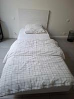 lit complete, Maison & Meubles, 90 cm, Beige, Enlèvement, 200 cm