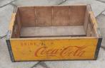 Oude houten Coca-Cola bak, Ophalen, Gebruikt