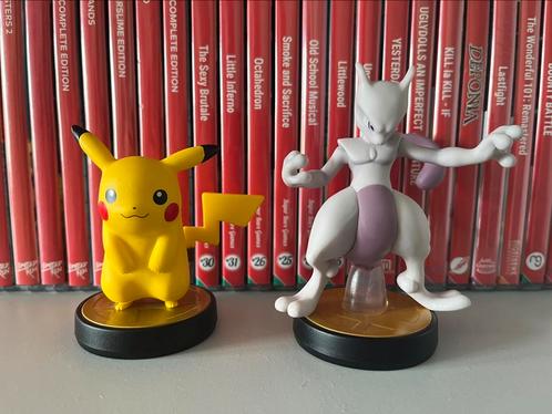 Amiibo Pikachu N.10 et Mewtwo N.51 (Super Smash Bros.), Consoles de jeu & Jeux vidéo, Consoles de jeu | Nintendo Consoles | Accessoires