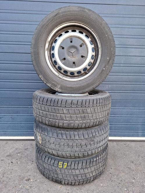 Mercedes Sprinter 225-65-15 6x130 - Set 20.57, Auto-onderdelen, Banden en Velgen, Banden en Velgen, Zomerbanden, 16 inch, 225 mm