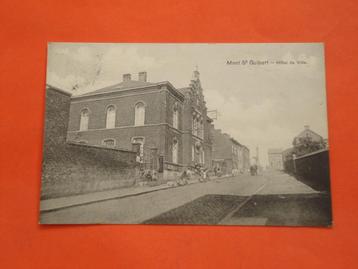 Mont St. Guilbert  Hotel de ville, Enlèvement ou Envoi, 1920 à 1940, Affranchie, Brabant Wallon