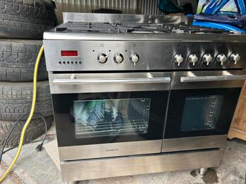 Cuisinière à gaz à double four en très bon état, Enlèvement, Comme neuf