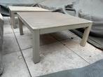 Royal Botania Taboela tafel 80x80x38 cm, taupe grey., Tuin en Terras, Ophalen, Aluminium