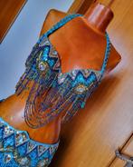 Sexy 3 delig set compleet danseres goud blauw met kettingen, Kleding | Dames, Ondergoed en Lingerie, ANDERE, Verzenden, Overige kleuren