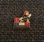 PIN - JSP - BRIANCON - SAPEURS - POMPIERS - BRANDWEER, Verzenden, Gebruikt, Overige onderwerpen, Speldje of Pin