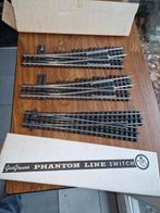 Spoor 0 Phantom wissels 3 stuks, Hobby en Vrije tijd, Modeltreinen | Overige schalen, Ophalen of Verzenden, Zo goed als nieuw