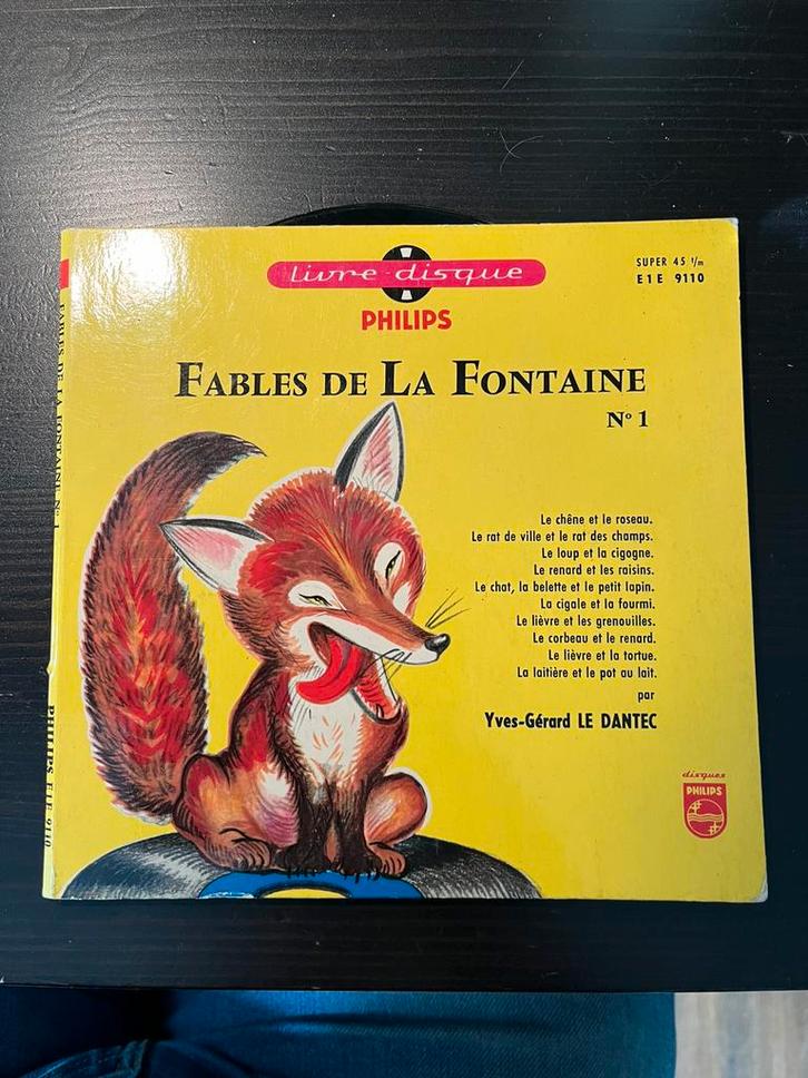 Philips Les Fabels de La Fontaine, Cd's en Dvd's, Vinyl | Filmmuziek en Soundtracks, Zo goed als nieuw