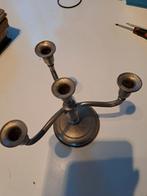 Tinnen kandelaar, Antiek en Kunst, Ophalen