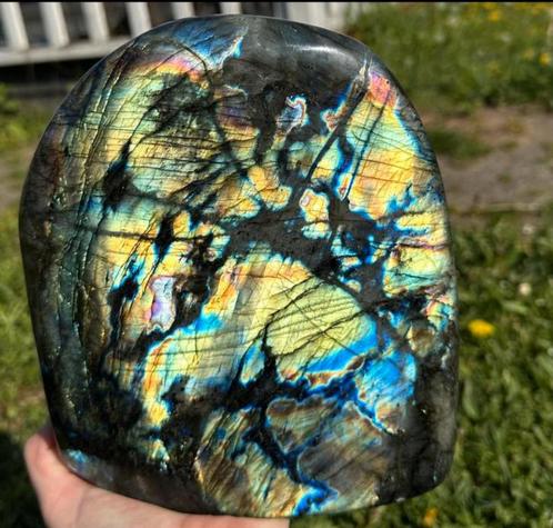 Prachtige mega labradoriet!, Verzamelen, Mineralen en Fossielen, Ophalen of Verzenden