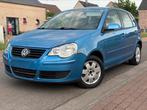 VW POLO 1.2 BENZINE*WEINIG KM* CT OK  MINDER GOED, Auto's, Stof, Zwart, Blauw, Bedrijf