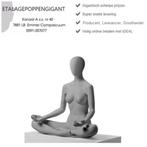 Etalagepop /Mannequin m. Egg Hoofd, in Yoga/Pilatus Houding, Nieuw, Ophalen of Verzenden, Overig
