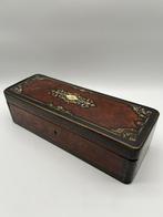 handschoenenkastje in marqueterie - gesigneerd SUSSE, Antiek en Kunst, Ophalen of Verzenden