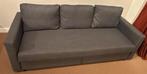Ikea Slaapbank FRIHETEN, Ophalen, Tweepersoons, Grijs, 220 cm