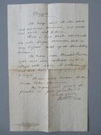 oorlogsbrief 1945 tram Brussel Leuven ..., Verzamelen, Verzenden, Overige soorten, Overige typen