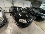 Chevrolet Aveo benzine gekeurd garantie, Voorwielaandrijving, Stof, Zwart, Bedrijf