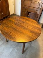 Eettafel met stoelen, Rond, Gebruikt, Vier personen, Ophalen