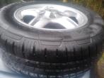 4 Alu Honda 205 70 15 - 2CV 135 70 15, Auto-onderdelen, Banden en Velgen, Gebruikt, 15 inch, Banden en Velgen, Terreinwagen