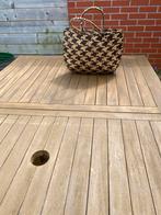 Gevlochten tas, Handtassen en Accessoires, Tassen | Damestassen, Ophalen of Verzenden, Zo goed als nieuw